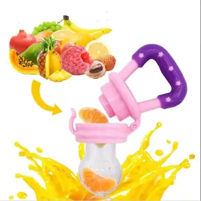 Silicone Fruit Pacifier Baby Fruit Feeder (1 pc)